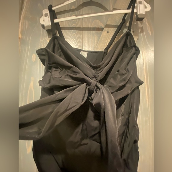 ASOS Maternity Black Swimwear Tankini 2 Piece Size 8 - Picture 3 of 7